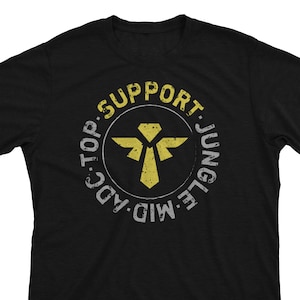 Support Life - League of Legends Inspired LoL Gamer Gift Unisex T-Shirt or Hoodie