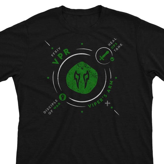 Final Fantasy Viper Shirt – FFXIV Job Class Tee Gift for Gamers