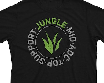 Jungle Life - League of Legends inspiriertes LoL Gamer Geschenk Unisex T-Shirt oder Hoodie