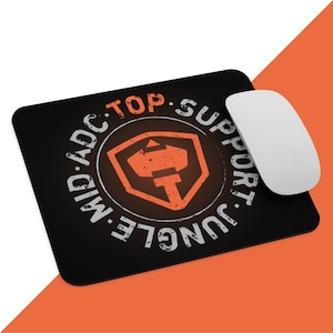 Top Life Mouse Pad - League of Legends Inspired LoL Gamer Gift Mousepad