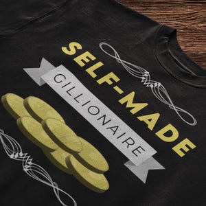 T Shirt for FFXIV Funny Gift for FF14 Gold Farmer Final Fantasy 14 Gil Gift for mmorpg Player Hoodie ffx iv Humor Self Made Gillionaire