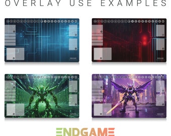 Digimon Playmat Zone Overlay PSD Digital Download - 24"x14" TCG 2020 Player Play  Mat Custom .PSD Template - Etsy
