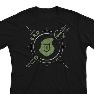 Final Fantasy Bard Shirt – FFXIV Job Class Tee Gift for Gamers, BRD Job Stone T-Shirt or Hoodie