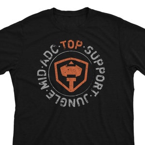 Top Life - League of Legends Inspired LoL Solo Tank Gamer Gift Unisex T-Shirt or Hoodie