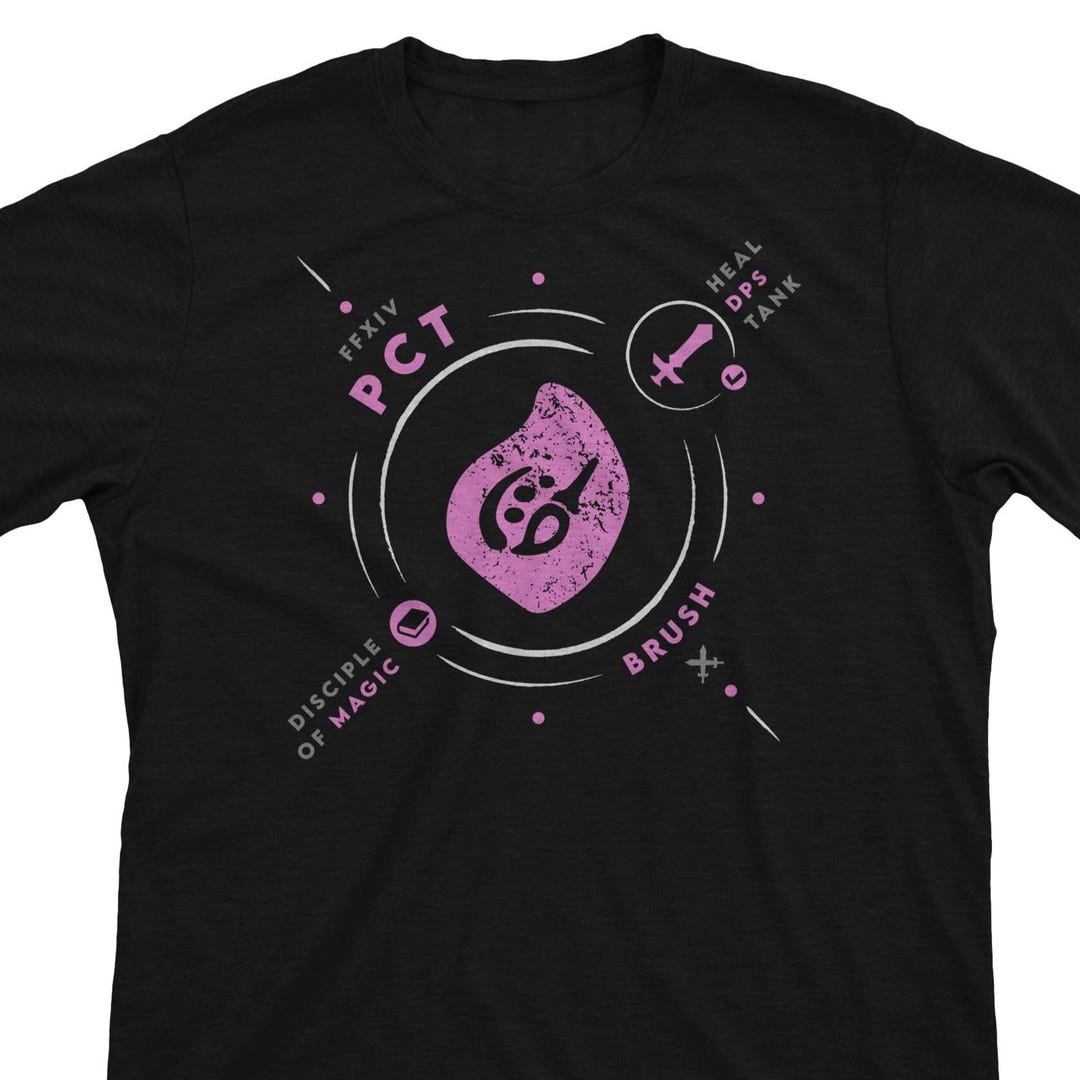 Final Fantasy Pictomancer Shirt – FFXIV Job Class Tee Gift for