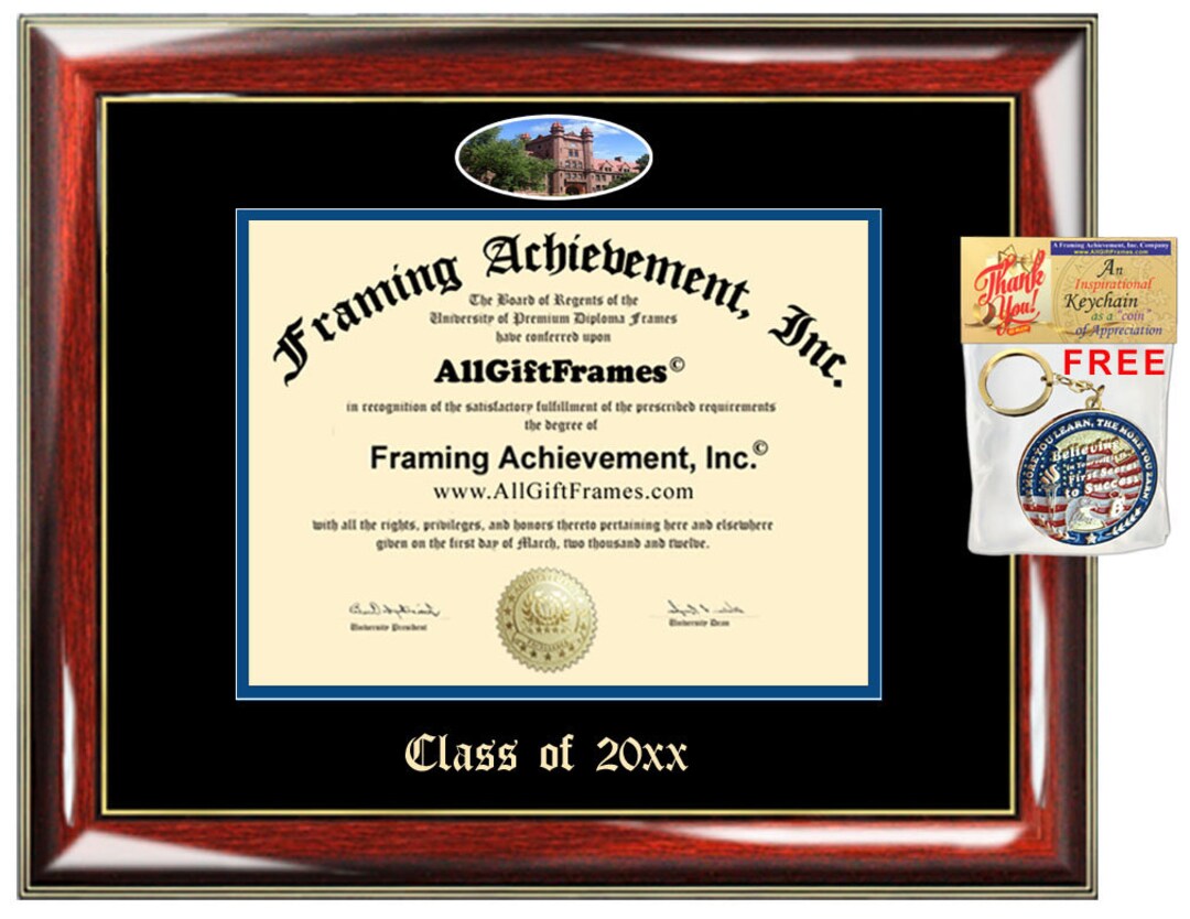 Millikin University Graduation Diploma Frame Embossed Millikin