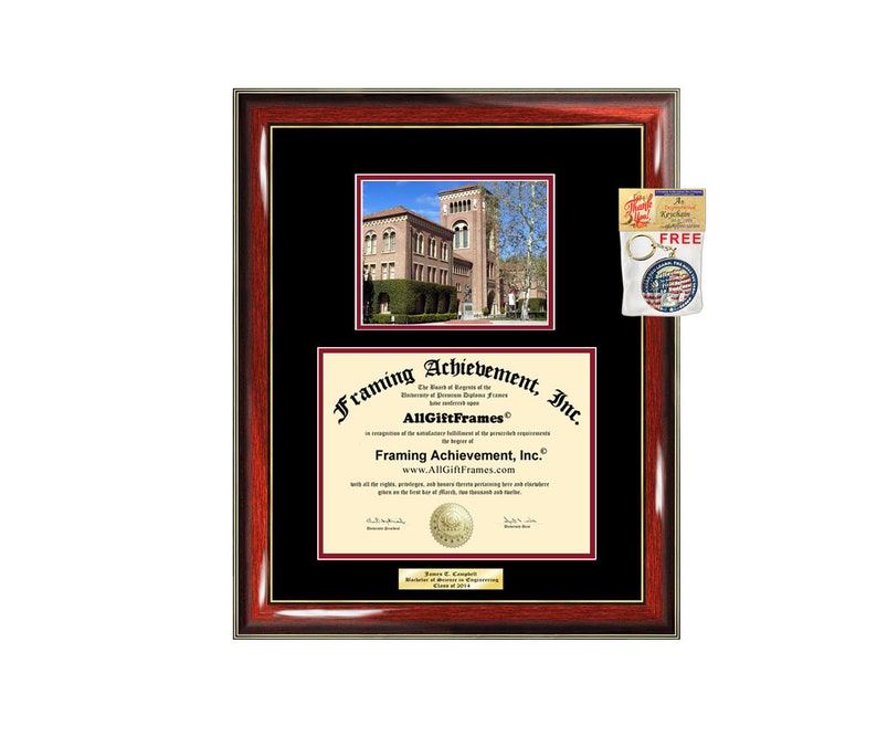 University of Southern California Diploma Frame Large USC Etsy