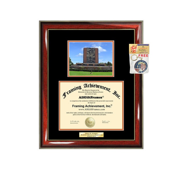 Bowling Green State University Diploma Frame Degree BGSU Campus School Personalize Photo Graduation College Case Gift Idea Engraved Picture