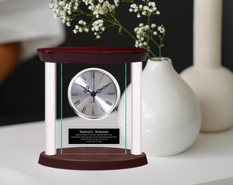 Award Gifts Employees Recognition Ideas Corporate Retirement Personalized Clock Diamond Year of Service Wife Boss Congratulations Graduation