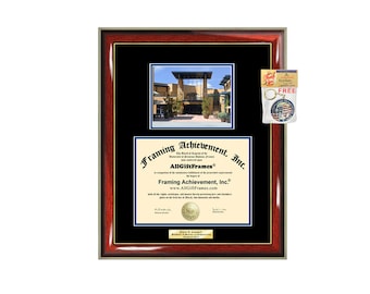 University of California Irvine Diploma Frame Large UCI Campus School Degree Personalize Photo Graduation Engraved College Graduation Gift
