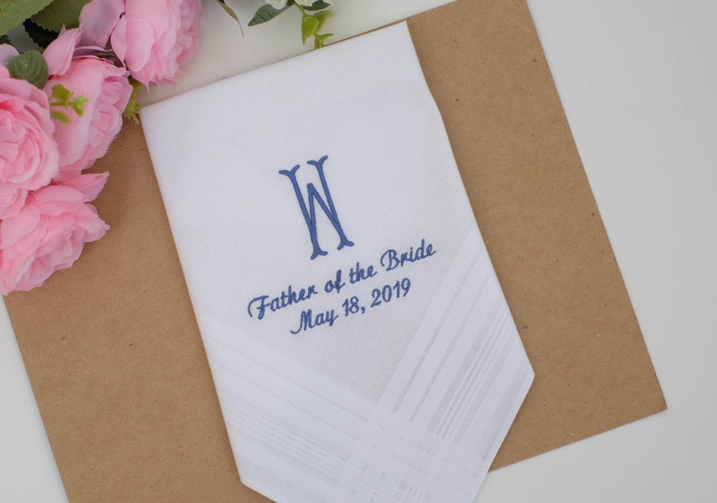 personalized handkerchief for dad