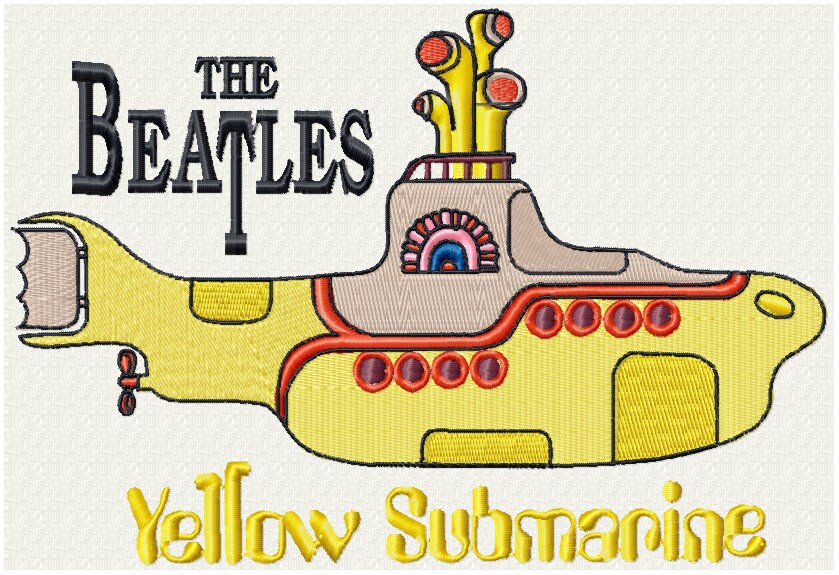 Beatles Cross-Stitch Hoops Vol 2: Yellow Submarine - Atomic Empire