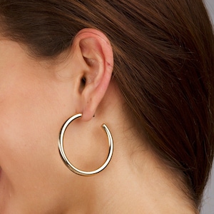 Gold Big Earrings, Large Earrings for Women, Gold Earrings, Big Earrings, Statement Earrings, Hoop Earrings, Silver Gold Earrings, Earrings