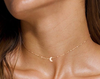 This is Us Moon Necklace Silver Crescent Moon Necklace Gift for Her Statement Necklace Gift for Her Etsy Canada
