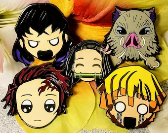 Killer of Demons Hard Enamel Pins