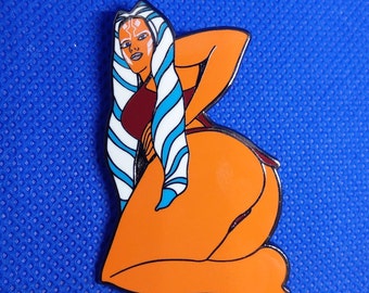 Rebel Pin-up 2 Enamel Pin