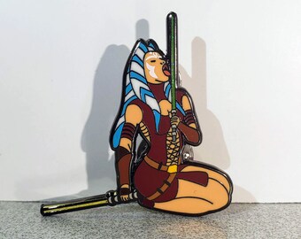 Rebel Pin-up Enamel Pin