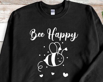 Bee Happy Sweater - Etsy