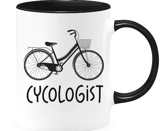 Cycologist - Funny Biking Mug - Funny Biking Gift - Cycling Mug - Cycling Gift - Biking Puns - Cycling Puns - Cyclist Mug - Cyclist Gift
