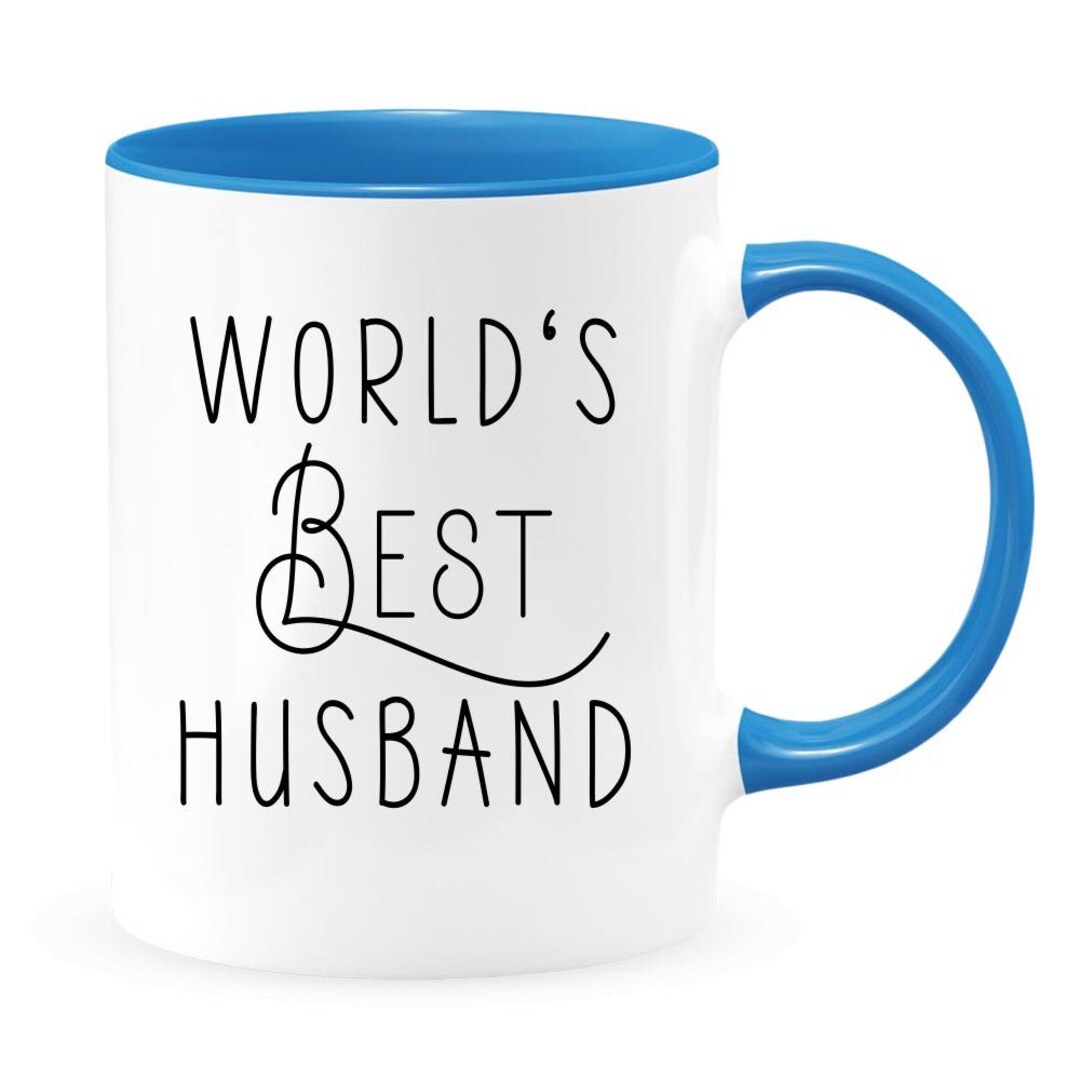 World's Best Husband, Wedding Anniversary Gift, Valentines Day Mug