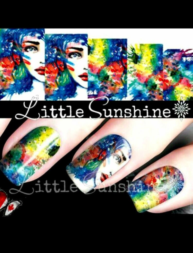 Amazon Com Xemesis Store Adhesive Nail Sheet Decals Snowflake