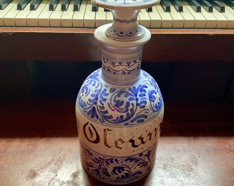 Italian apothecary antique jar