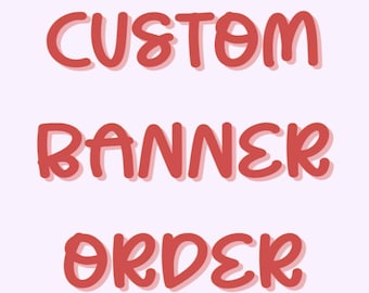 Custom Painted Banner