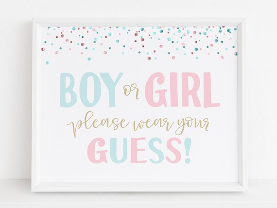 Boy Or Girl Gender