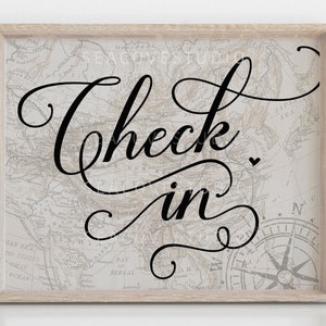 Cartello per festa a tema di viaggio, cartello per il check-in, matrimonio a tema di viaggio, addio al nubilato, festa di compleanno, cartello di benvenuto a tema di viaggio, download istantaneo