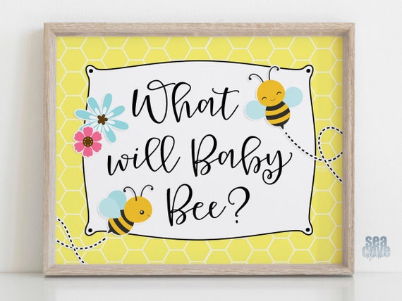 What Will Baby Bee Gender Reveal Party What Will Baby Bee Gender Reveal Party