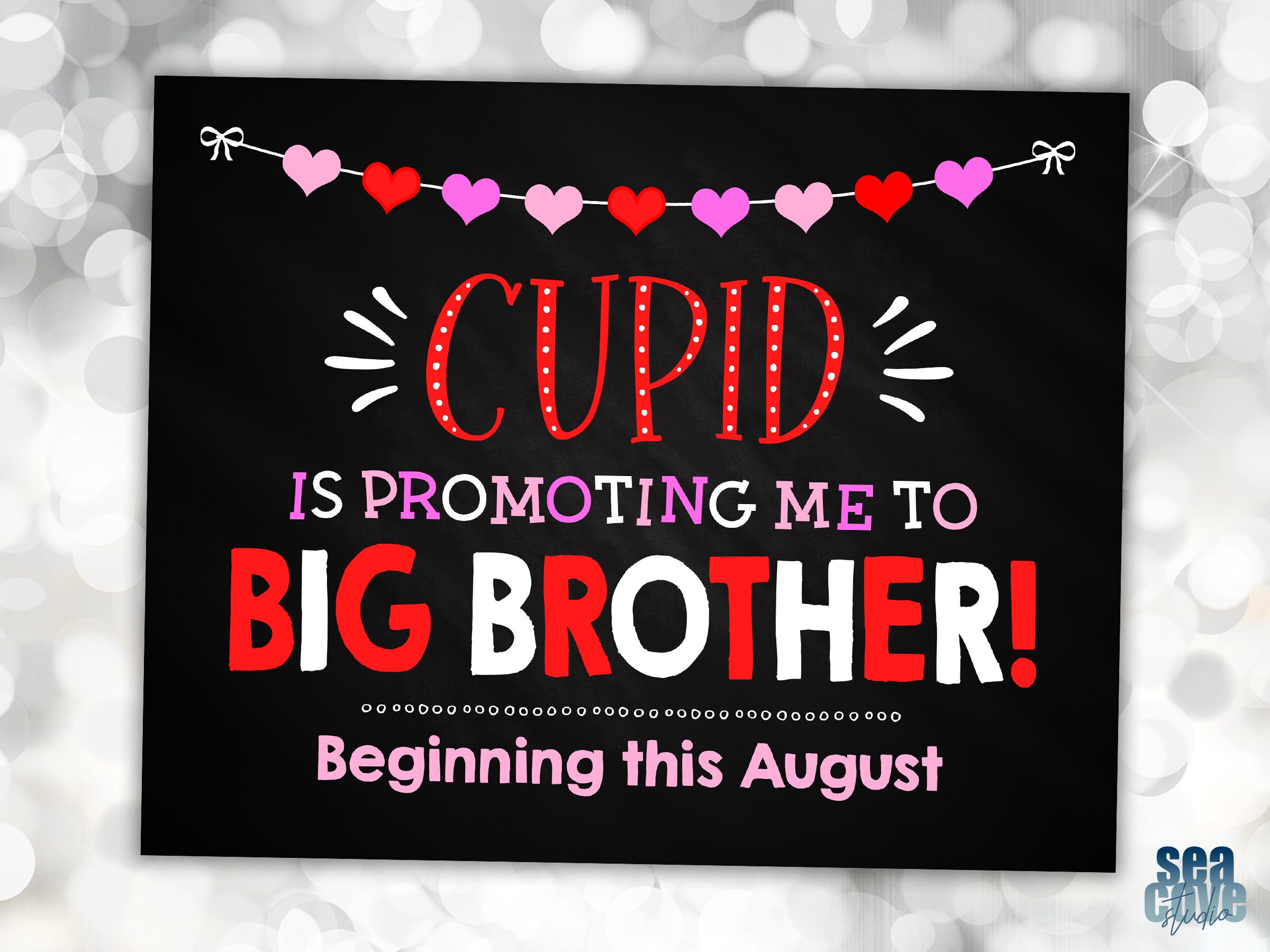 valentines day birth announcement