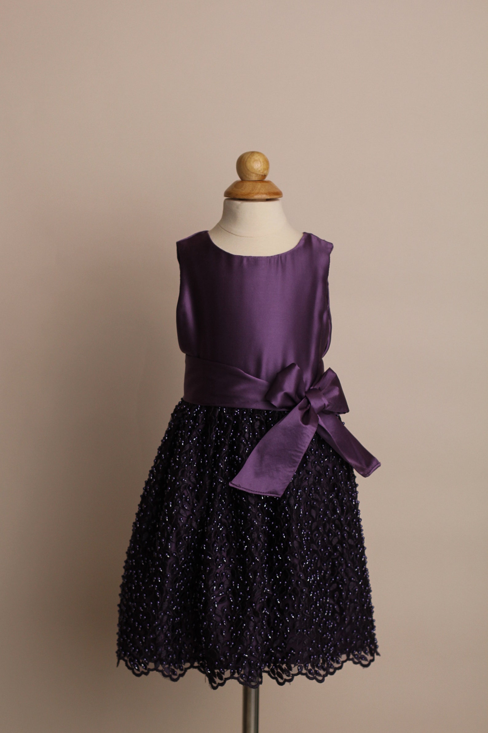 Baby Girl Purple Dress Baby Girl Event Dress Special Etsy