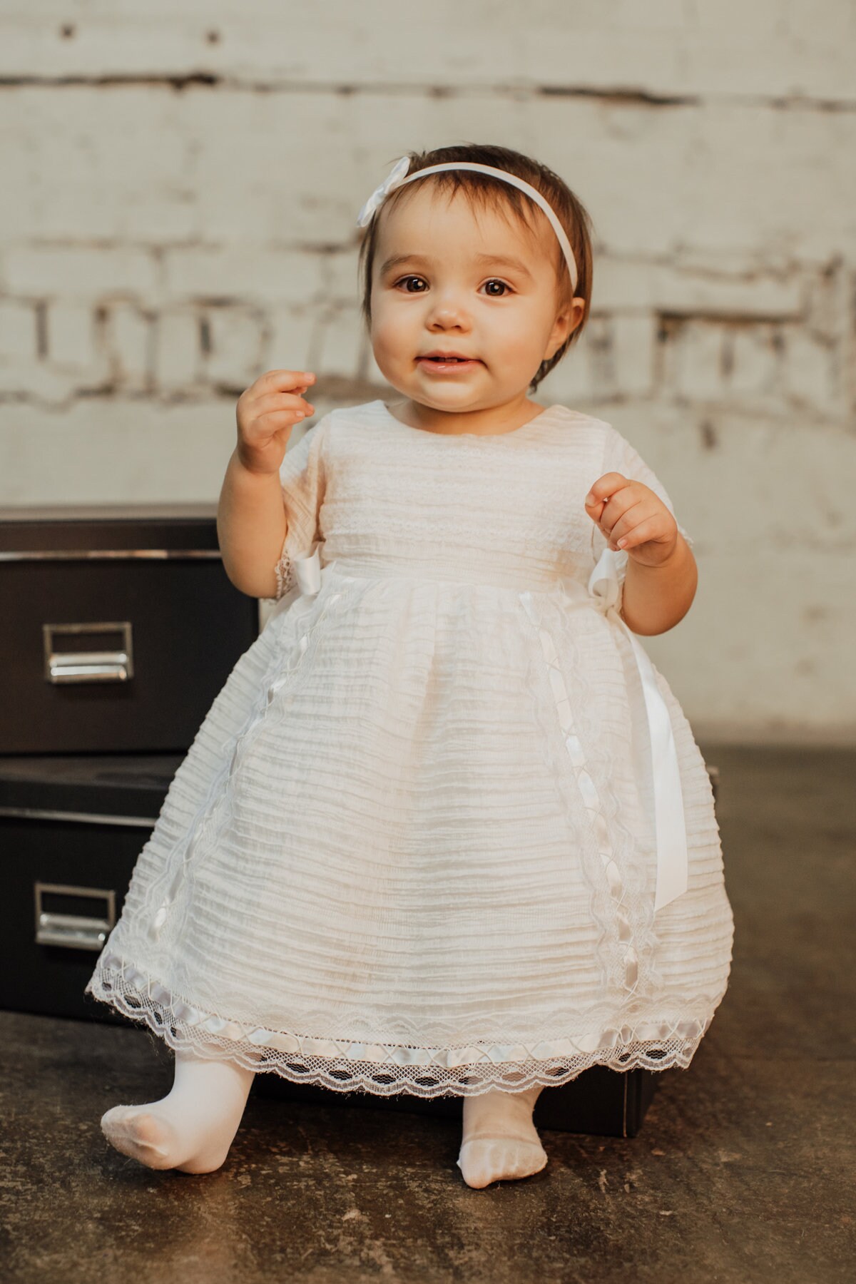 Christening Gown Girls Baptism Gown Baby Girl Christening Etsy