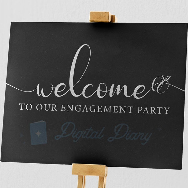 Welcome to our Engagement Party SVG, PNG File, wedding planning, cut Files for Cricut, Vinyl & Craft Cutting File, Wedding Art, Digital SVG