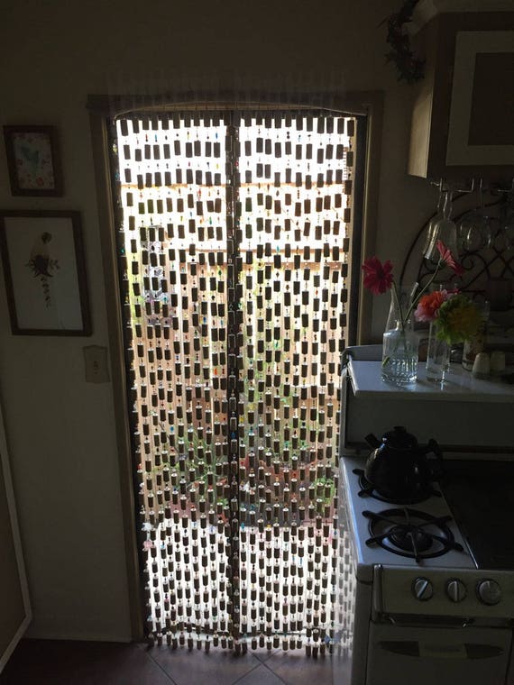 Full Length Door Cork Curtains Etsy
