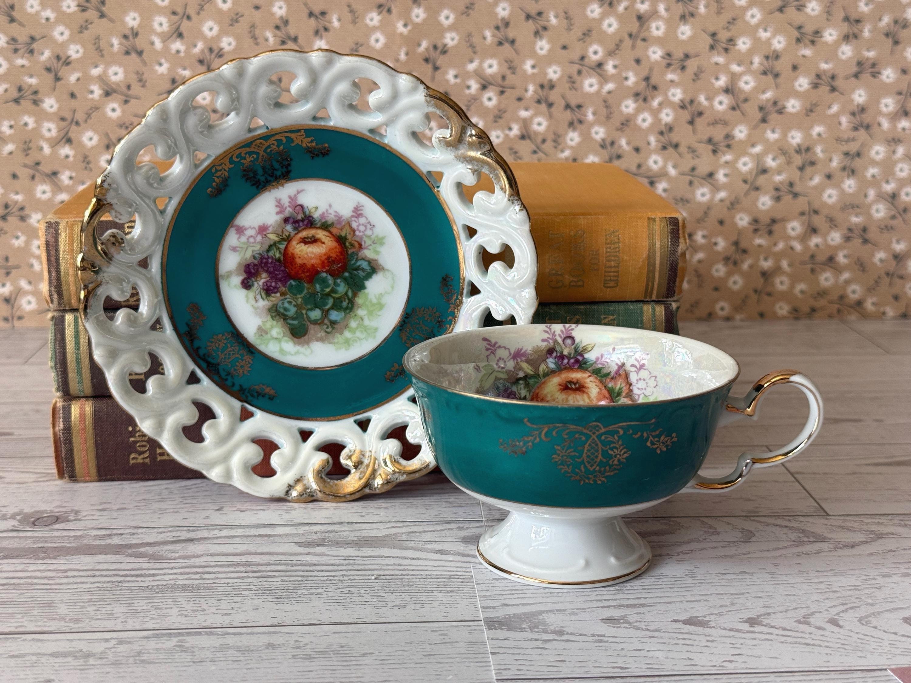 Royal Halsey Tea Cup - Etsy