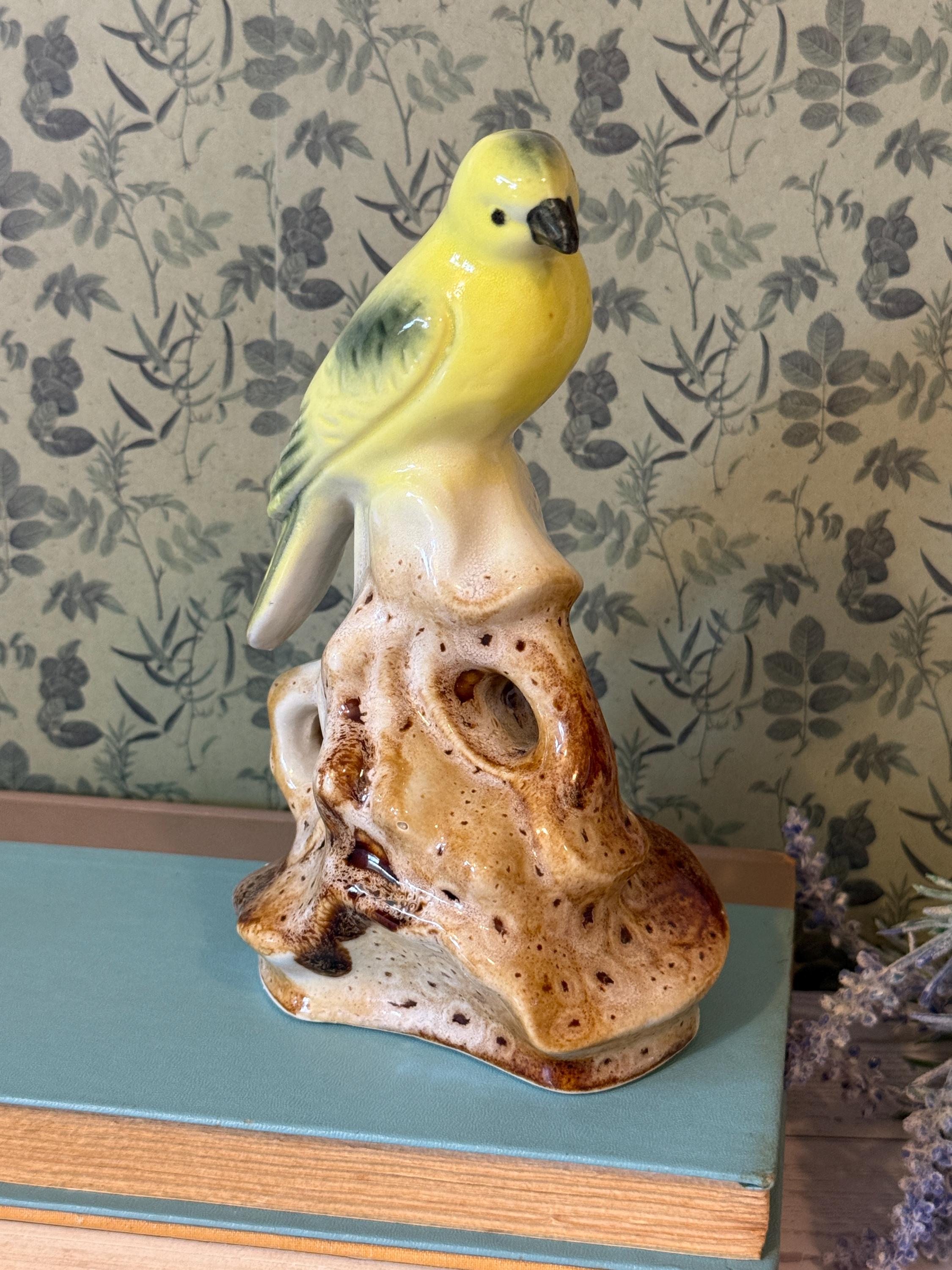 Parakeet Figurine Japan - Etsy