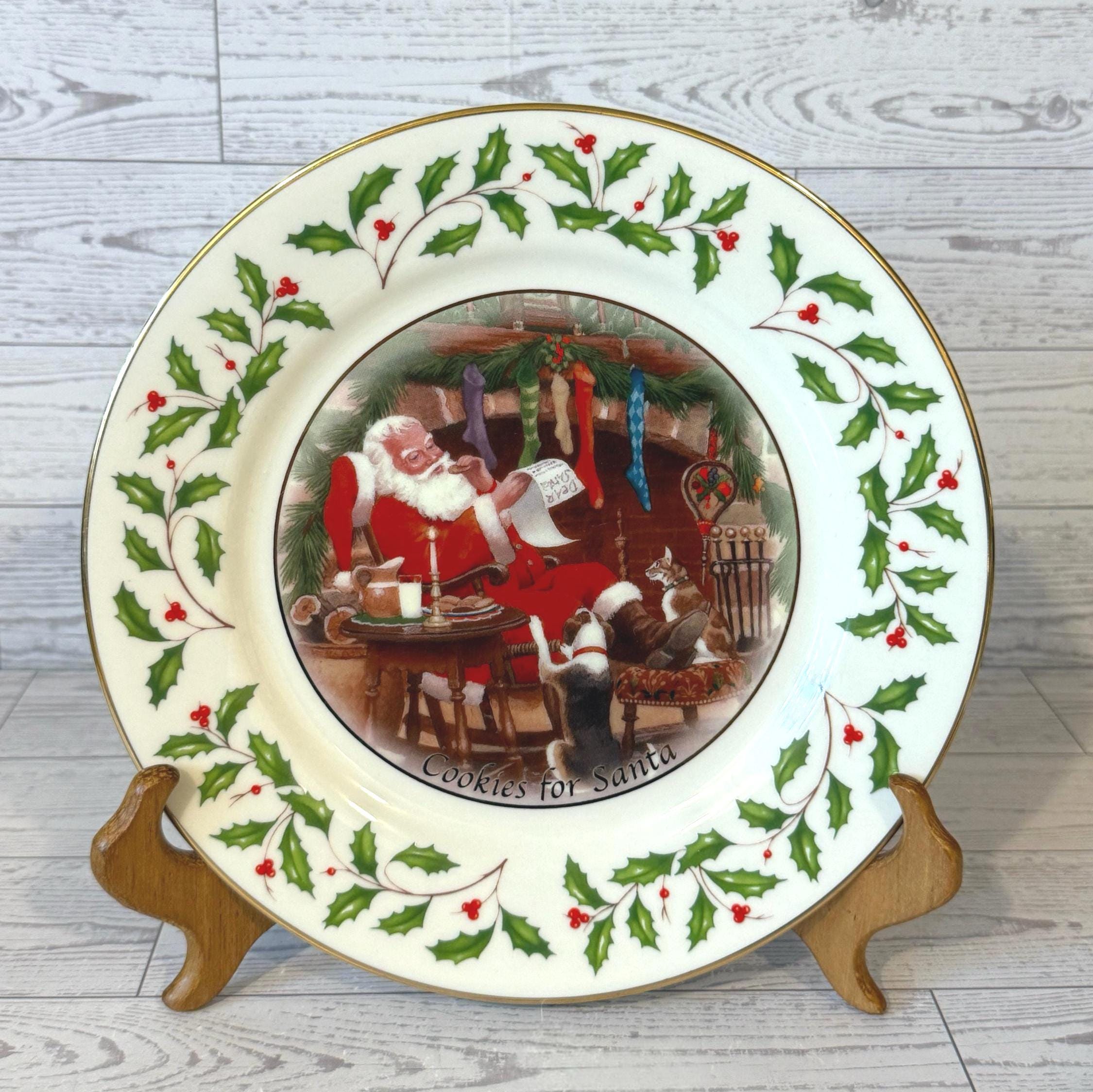 Lenox Christmas Collector Plates - Etsy
