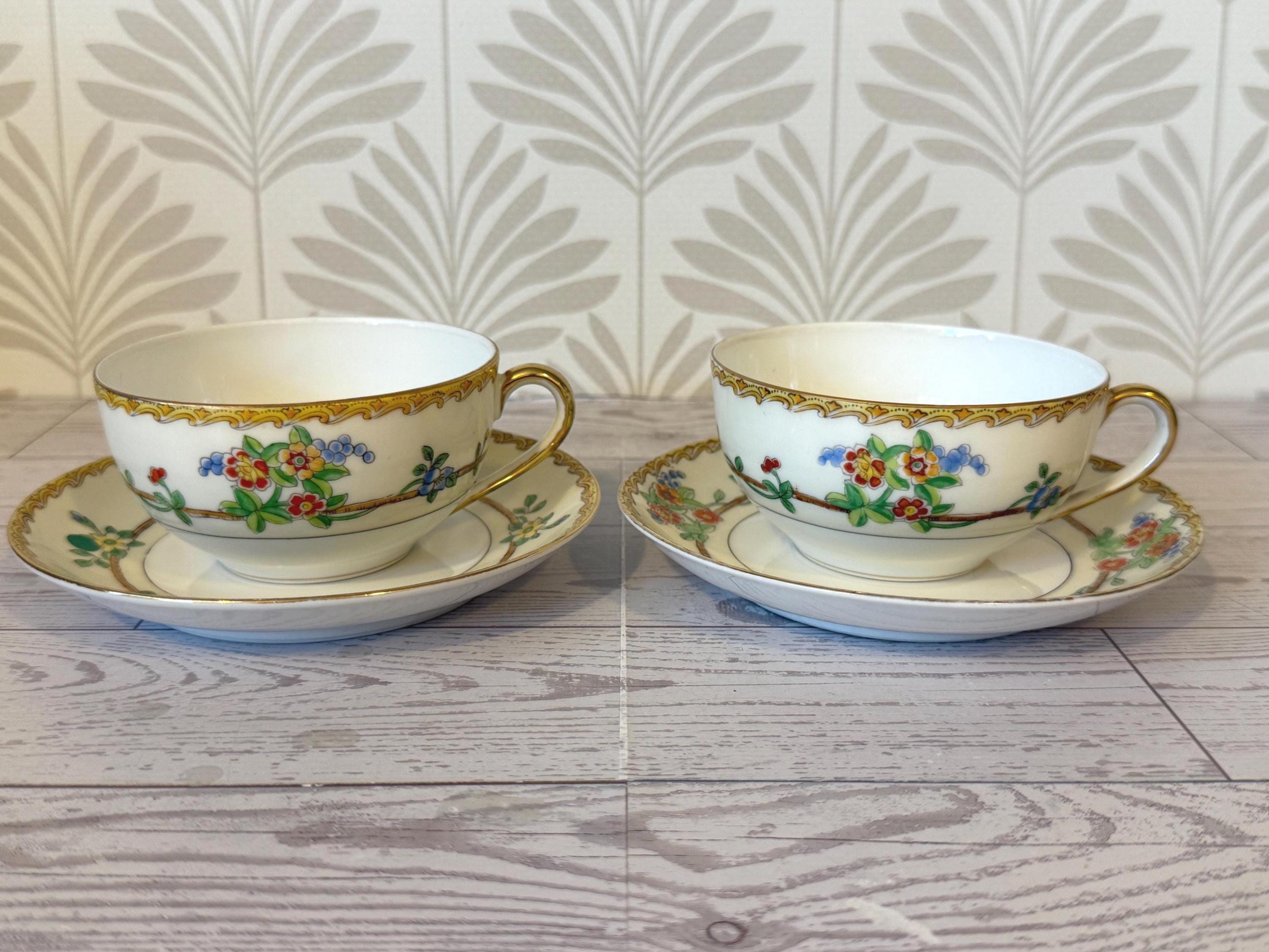 Antique Noritake Japanese Tea Set - Etsy