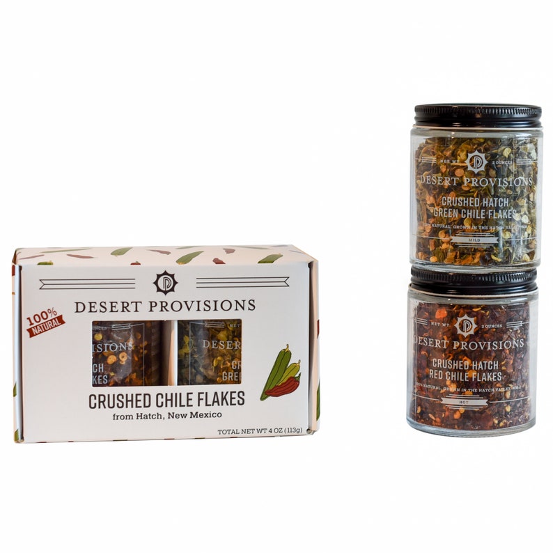 Gift Box // Crushed Hatch Chile Flakes Duo Gift Set // All Natural
