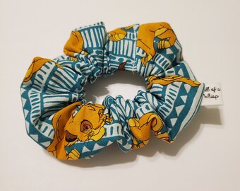 Disney Lion King Simba New King Handmade Hair Scrunchie by Candystormer.