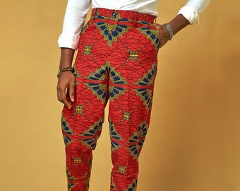 Ankara Men's Pants, African Men's Pants, Colorful Men's Pant's, Summer Men's Pants,Patterned Men's Pants, Fathers Day Gift, FallMen's Pants