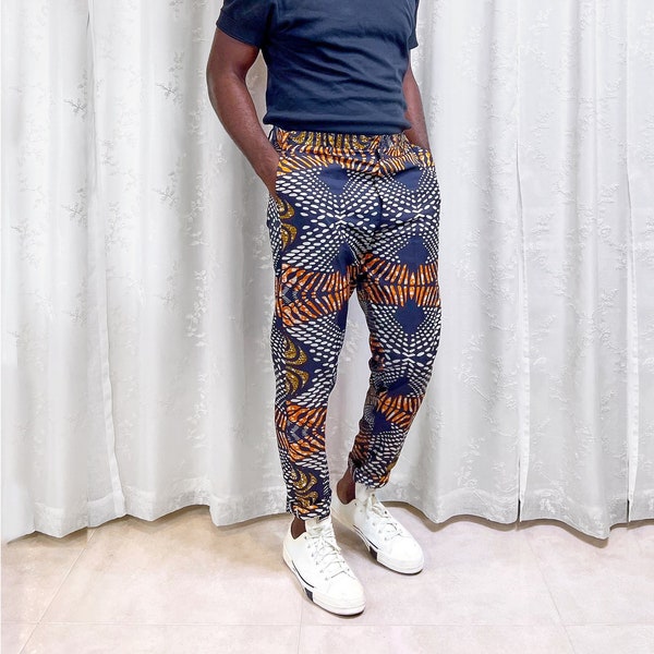 Ankara Men's Pants, African Men's Pants, Colorful Men's Pants, Christmas gift for men, African party pants, new year pants,festive men pants