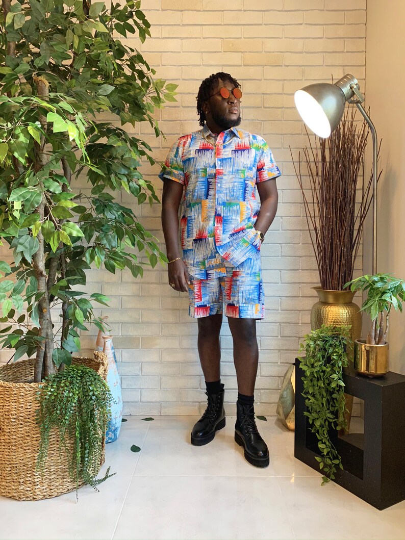 shirt and matching shorts