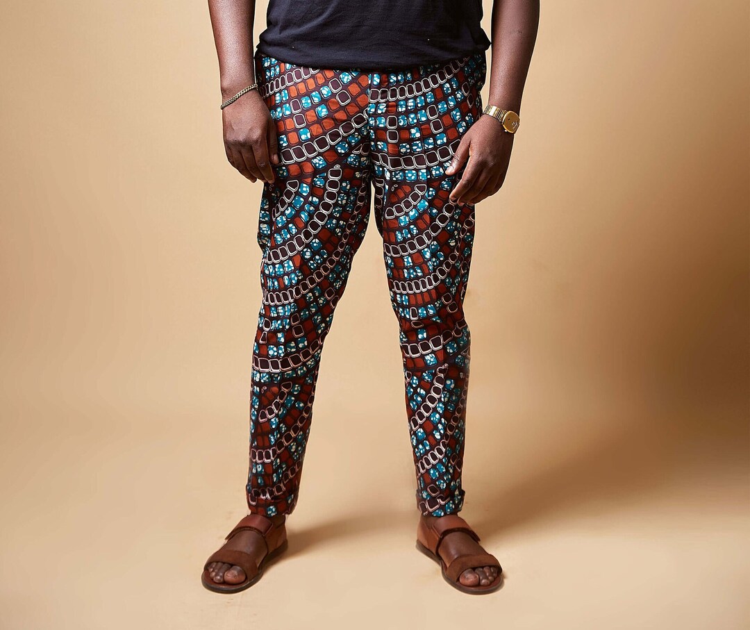 Ankara Men's Pants, African Men's Pants, Colorful Men's Pant's, Summer
