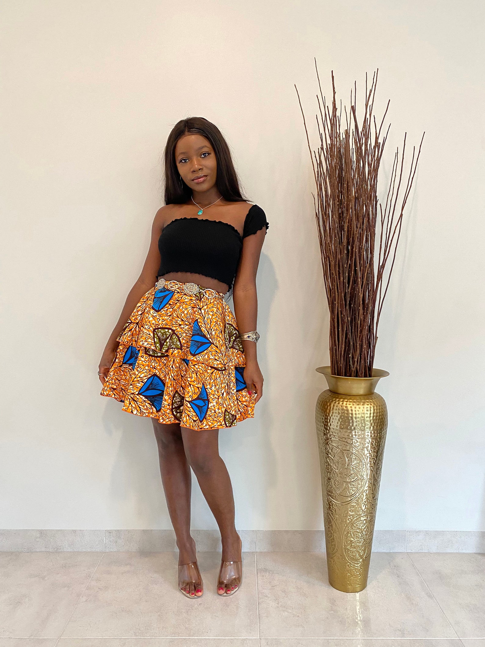 African Skirt Ankara Summer Skirt African Short Skirt | Etsy