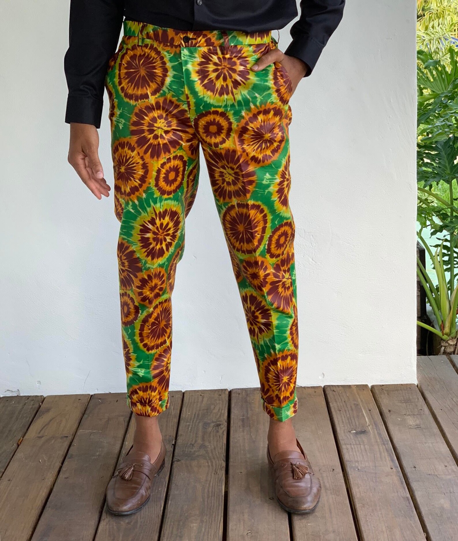 Ankara Men's Pants African Men's Pants Colorful | Etsy