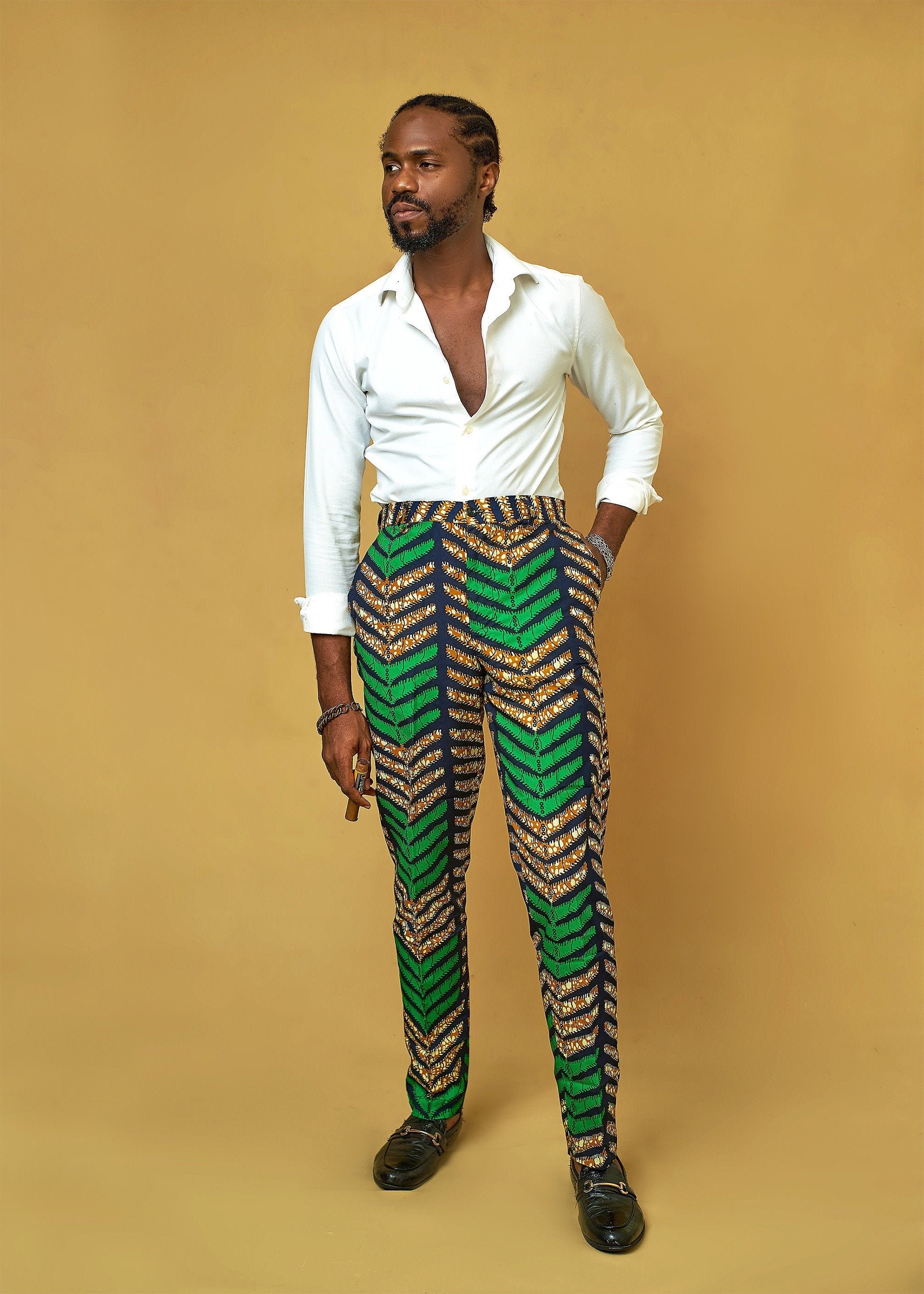 Buy Men's Pants African Men's Pants Colorful Online India - Etsy