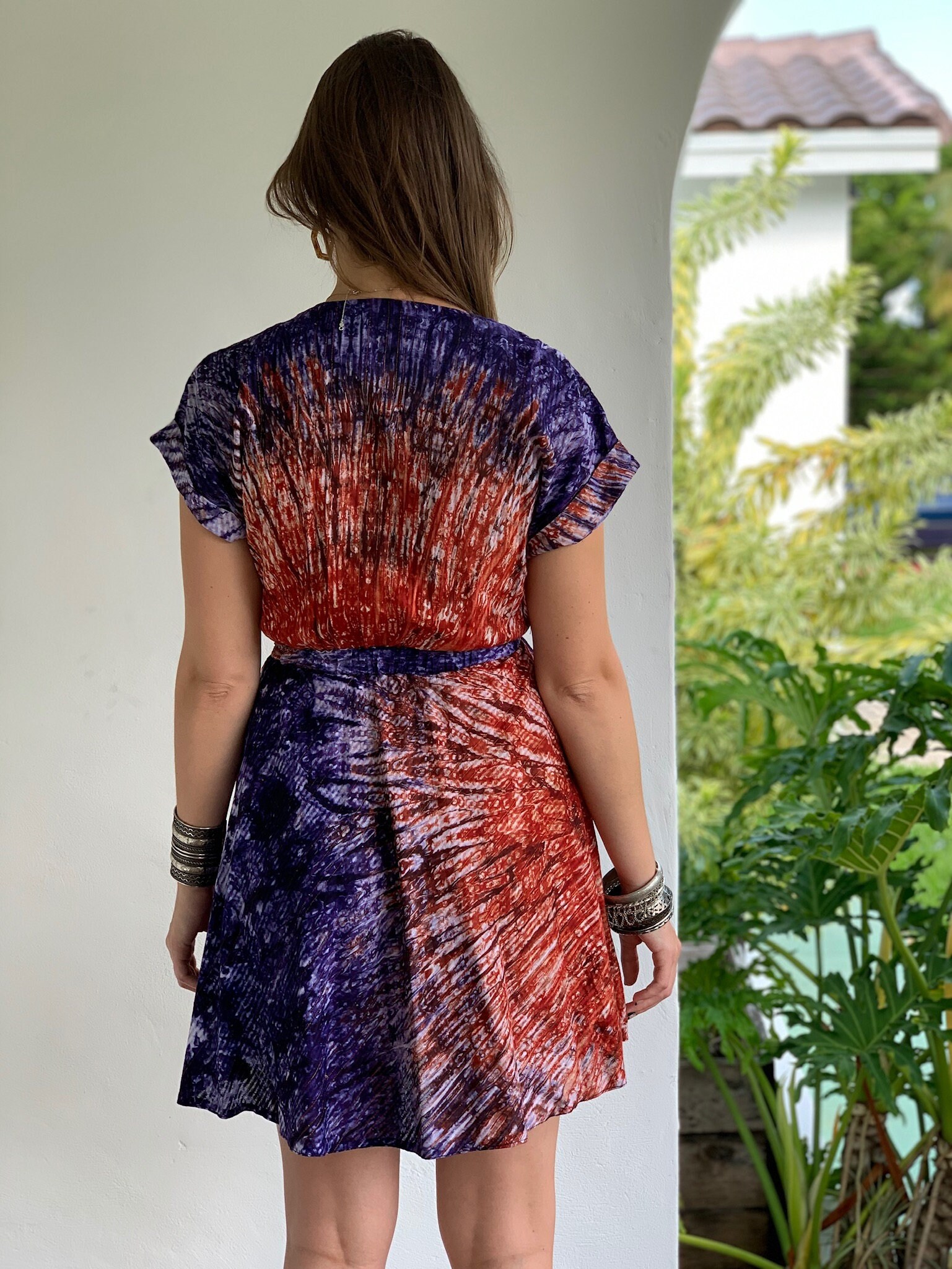 African Dress Ankara Dress Tie Dye Dress Colorful African | Etsy