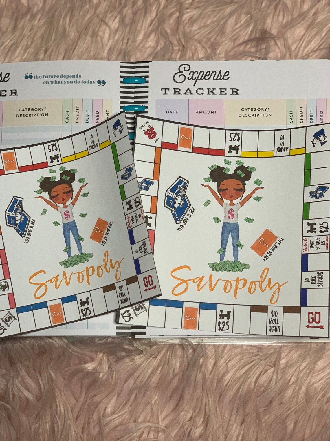 Savopoly Board Printable Budget Game Etsy